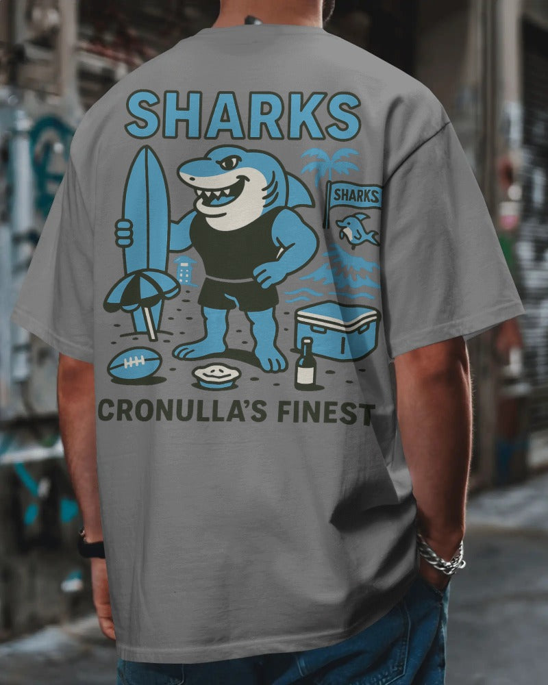 Cronulla Rugby League Tee - Sharks Club Series