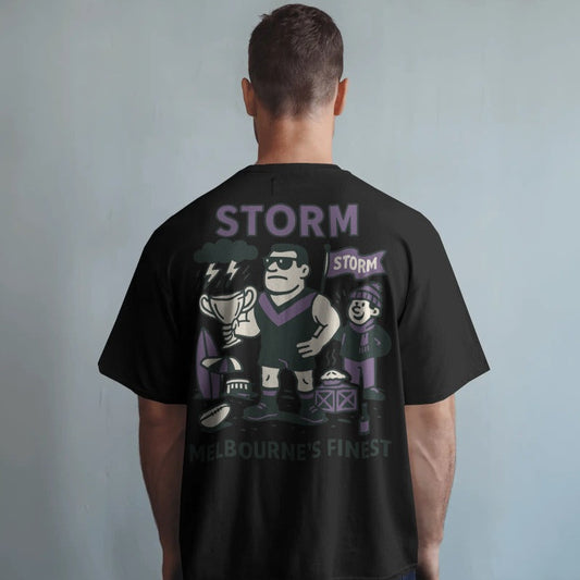Melbourne Rugby League Tee - Storm Club Series