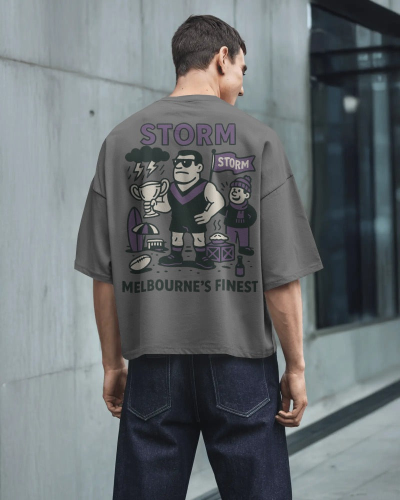 Melbourne Rugby League Tee - Storm Club Series