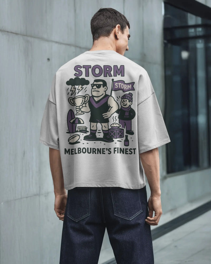 Melbourne Rugby League Tee - Storm Club Series