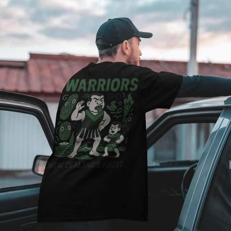 New Zealand Rugby League Tee - Warriors Club Series
