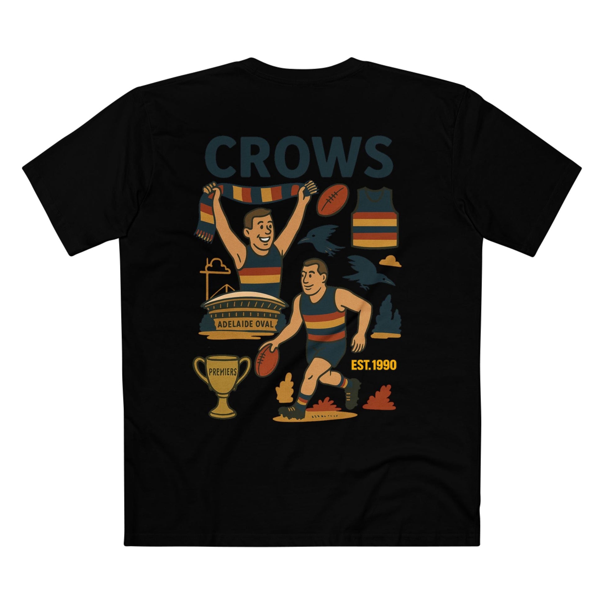 Adelaide Footy Tee - Crows Club Series - VFtees