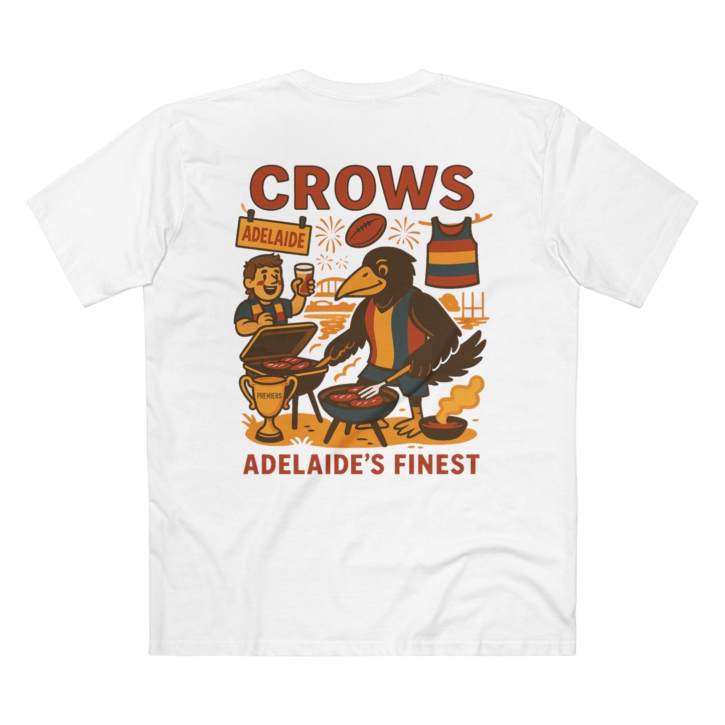 Adelaide Footy Tee - Crows Club Series - VFtees