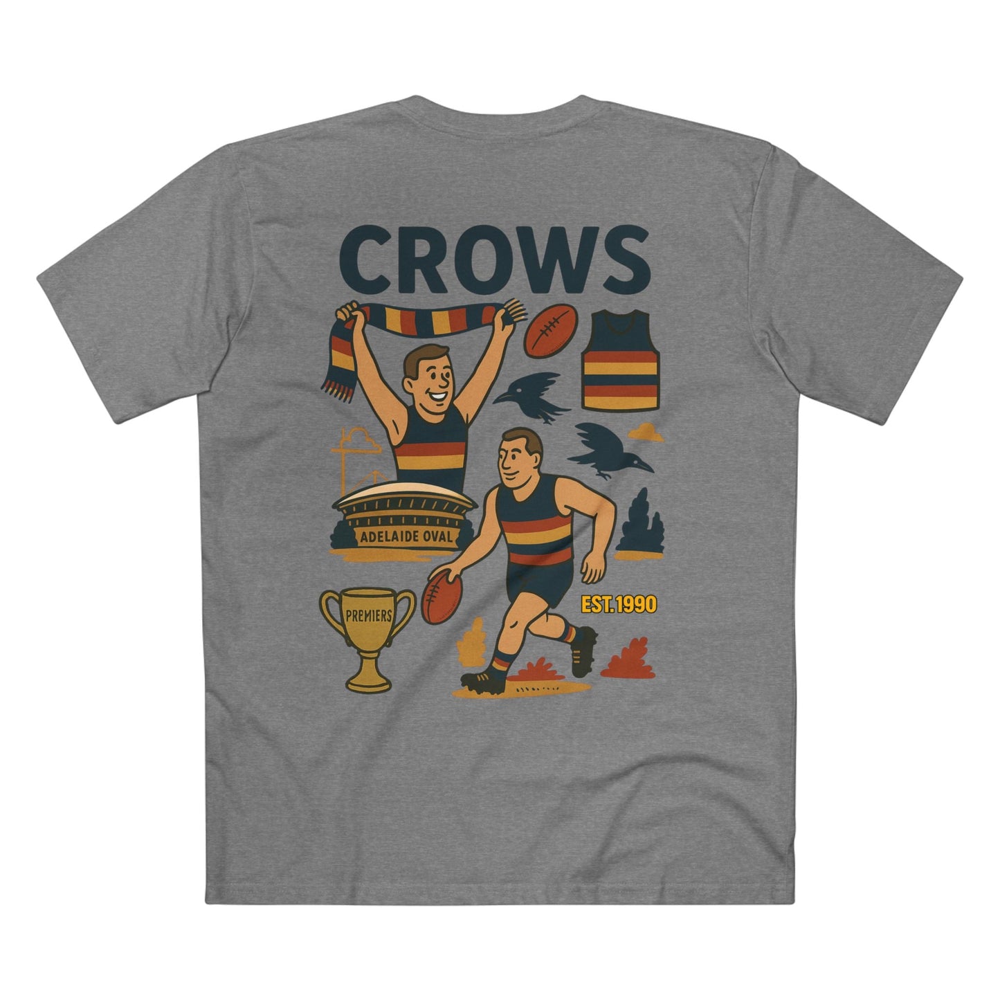 Adelaide Footy Tee - Crows Club Series - VFtees