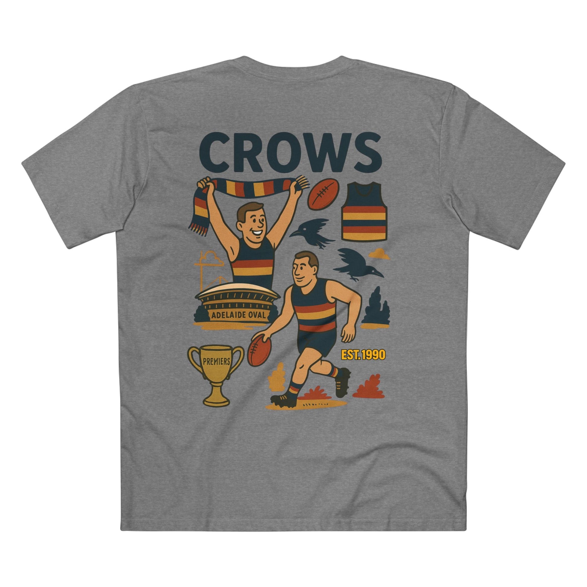 Adelaide Footy Tee - Crows Club Series - VFtees