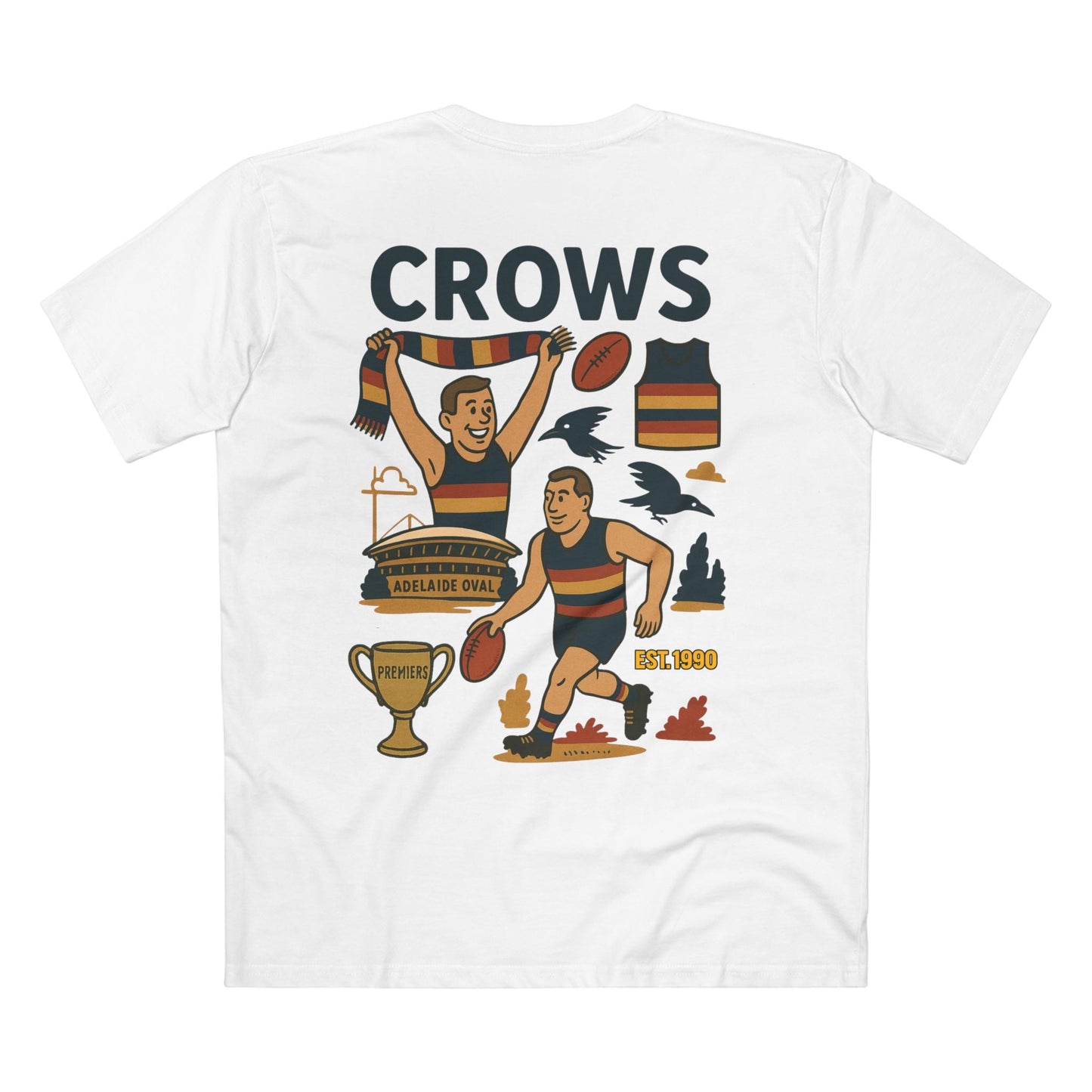 Adelaide Footy Tee - Crows Club Series - VFtees