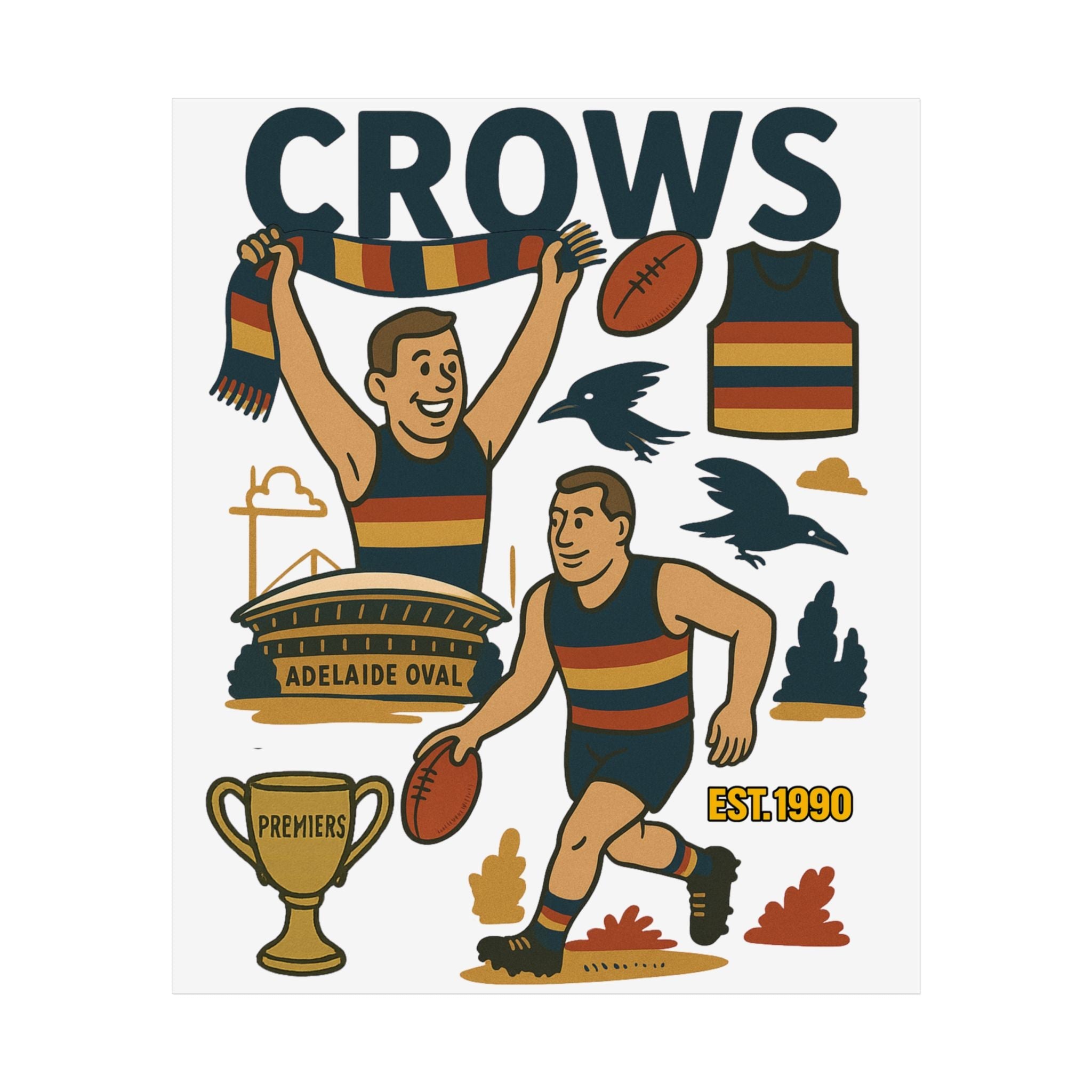 Adelaide Vintage Wall Art (Limited Release) - VFtees