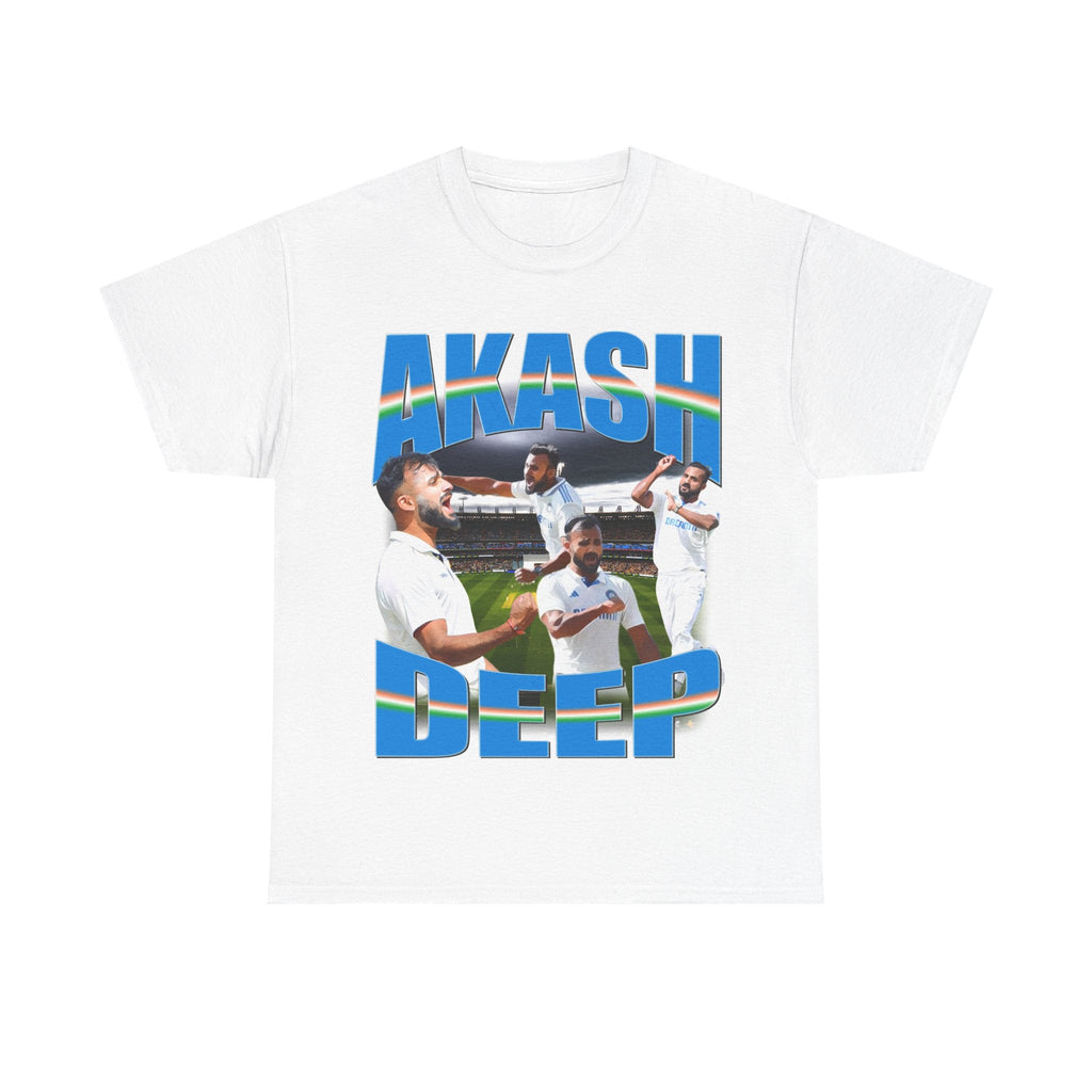 Akash Deep Indian Cricket Graphic Tee - VFtees