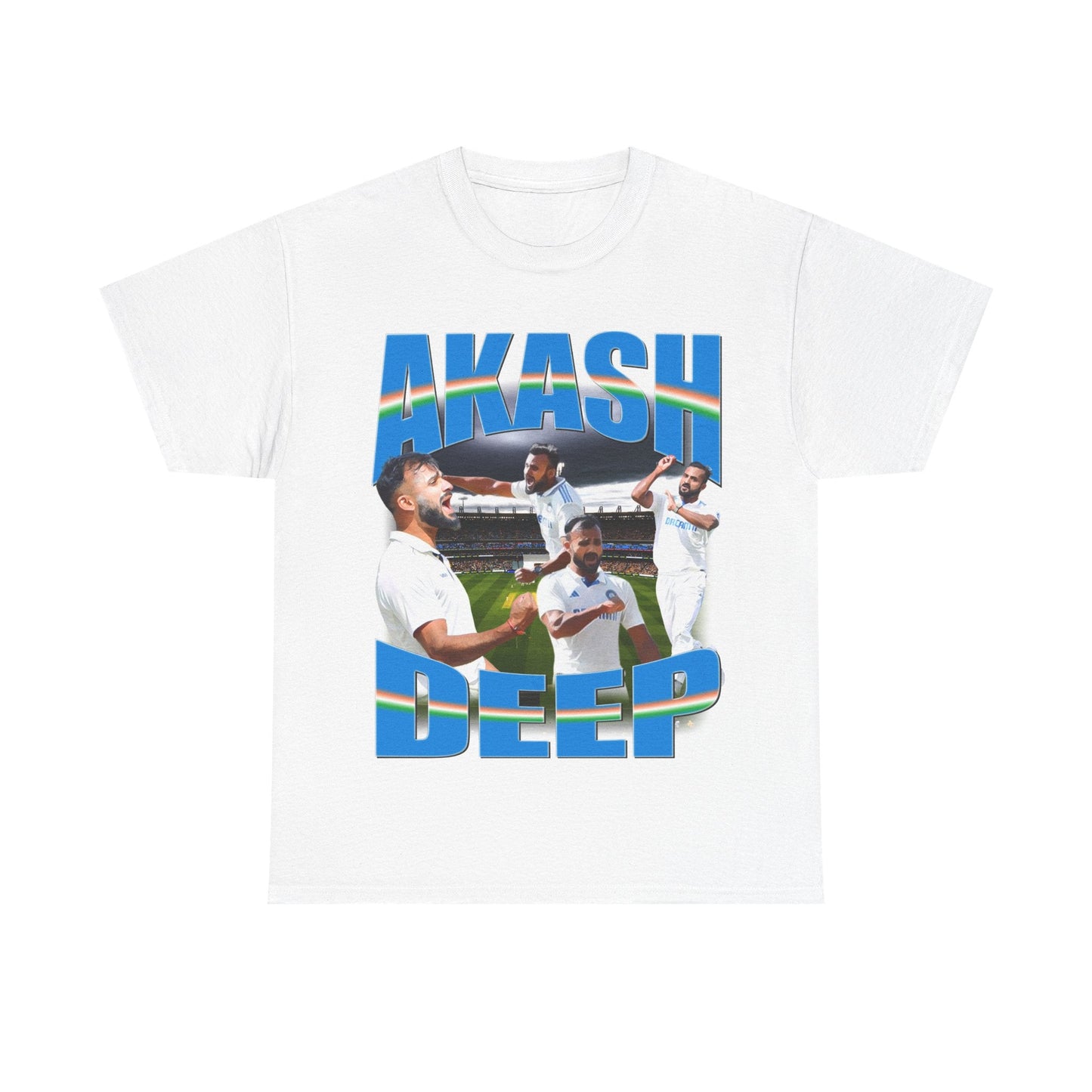 Akash Deep Indian Cricket Graphic Tee - VFtees