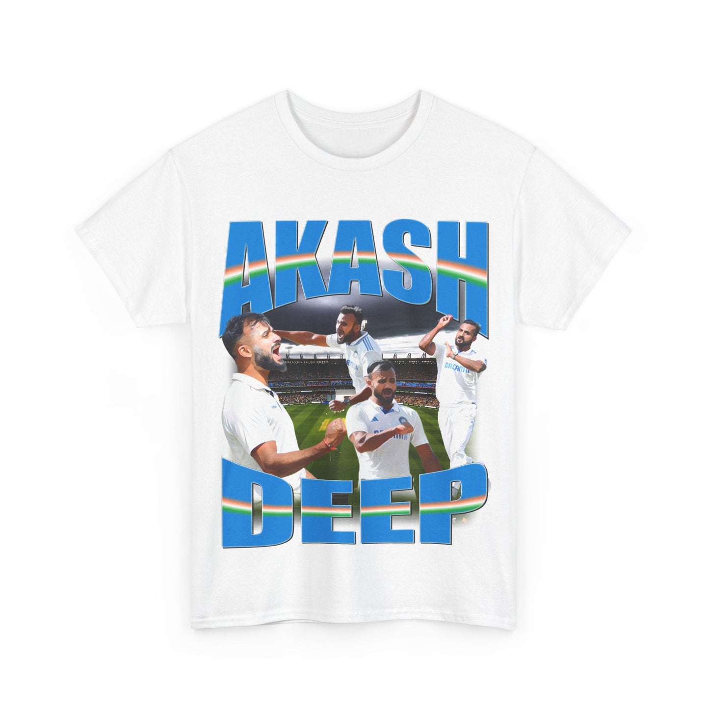 Akash Deep Indian Cricket Graphic Tee - VFtees