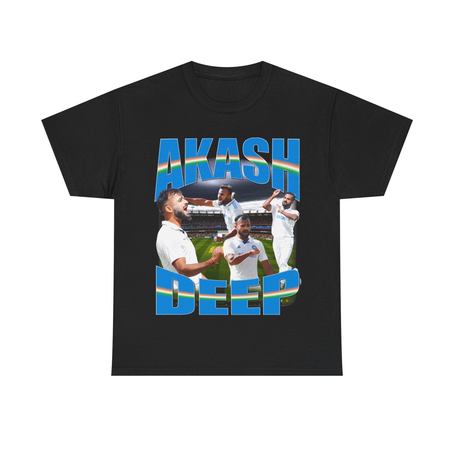 Akash Deep Indian Cricket Graphic Tee - VFtees
