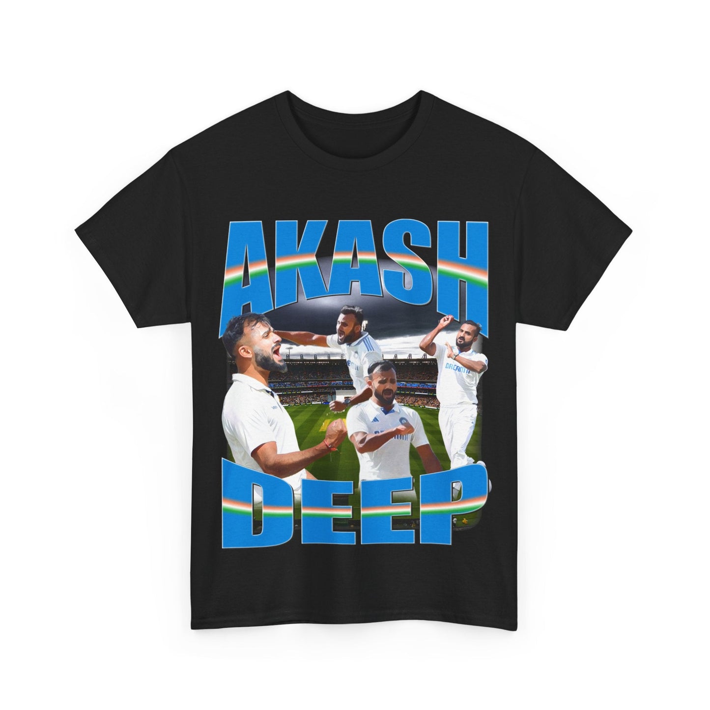 Akash Deep Indian Cricket Graphic Tee - VFtees