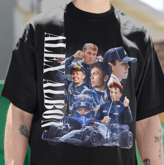 Alex Albon F1 Graphic Tee - VFtees