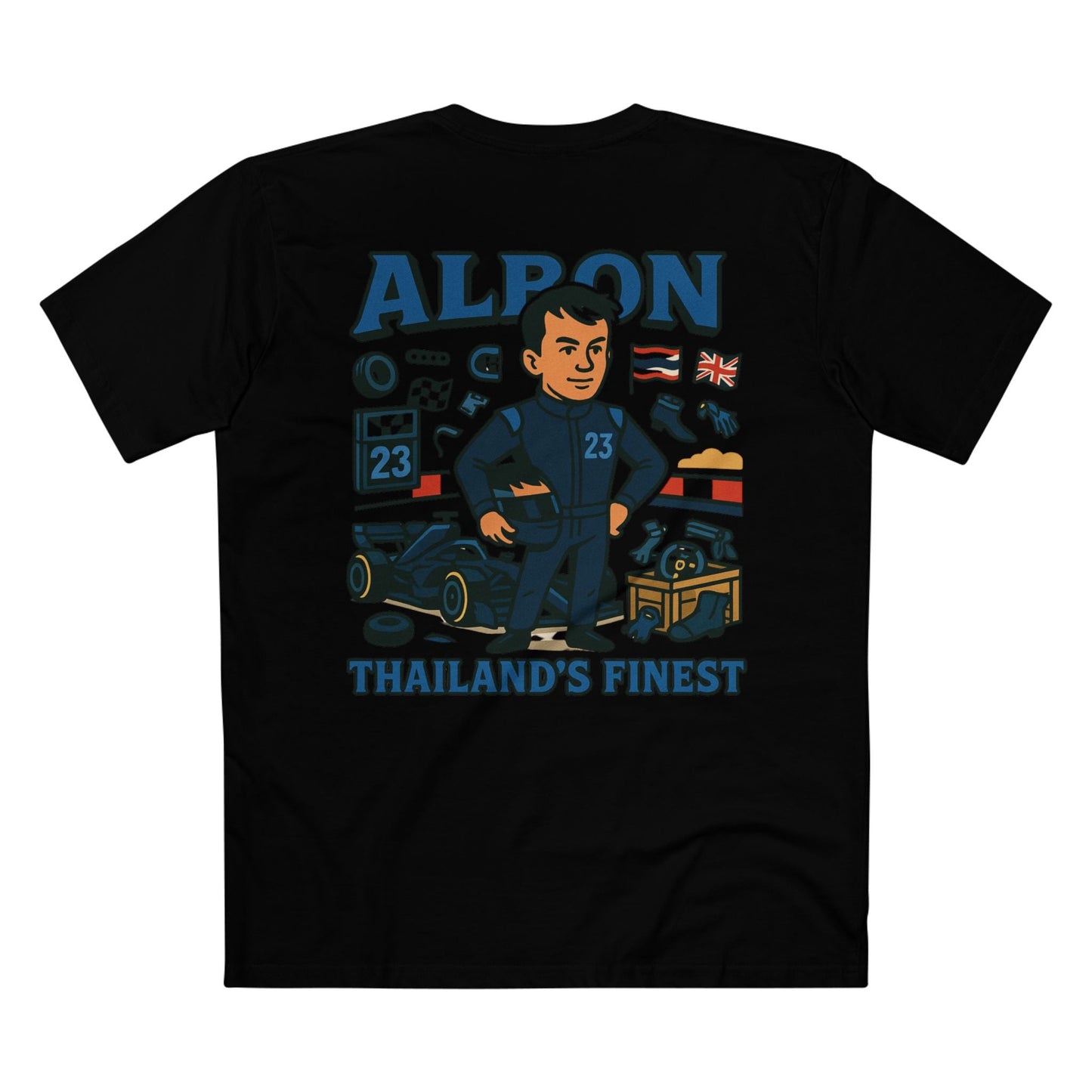 Alex Albon F1 Tee - Williams Grand Prix Edition - VFtees