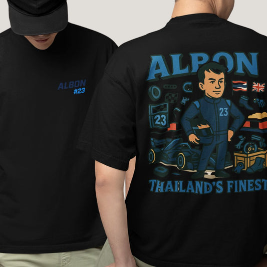 Alex Albon F1 Tee - Williams Grand Prix Edition - VFtees