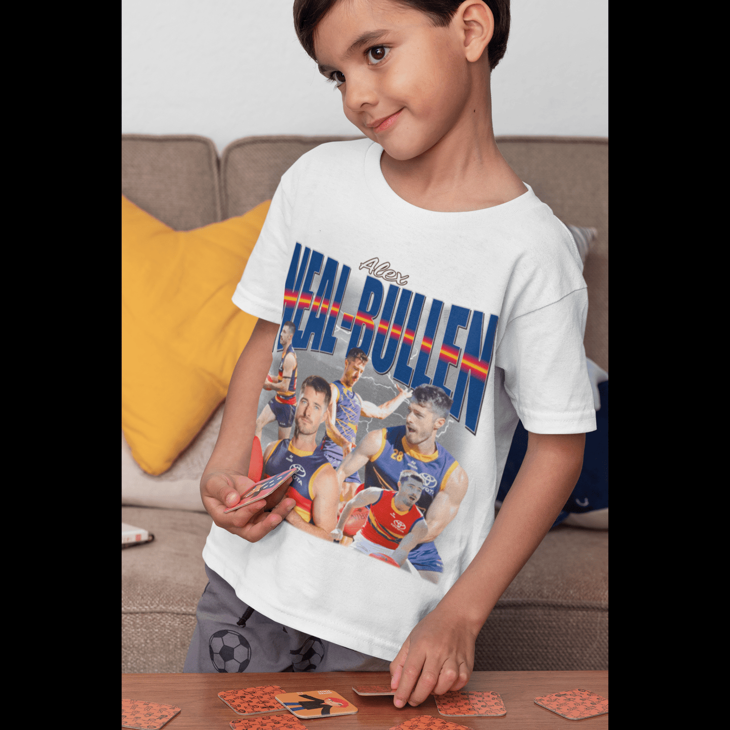 Alex Neal - Bullen Footy Tee (Kids) - VFtees