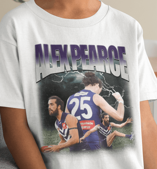 Alex Pearce AFL Graphic Tee (Kids) - VFtees