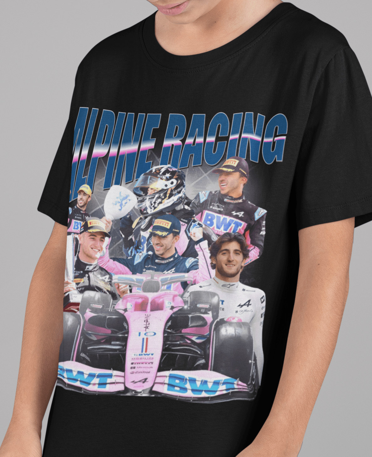 Alpine F1 Graphic Team Tee (Kids) - VFtees