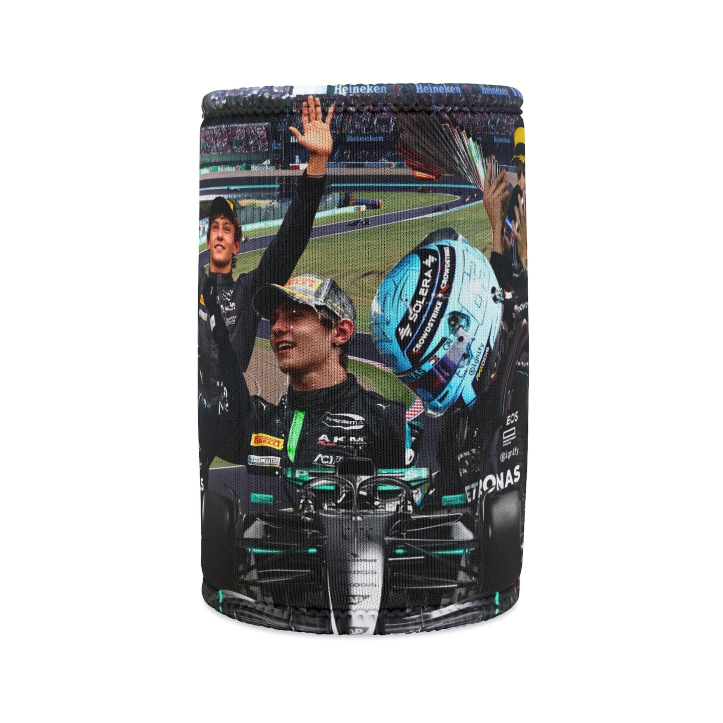 AMG Mercedes F1 Team Stubby Holder - VFtees