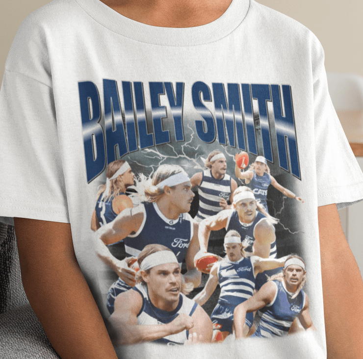 Bailey Smith AFL Graphic Tee (Kids) - VFtees