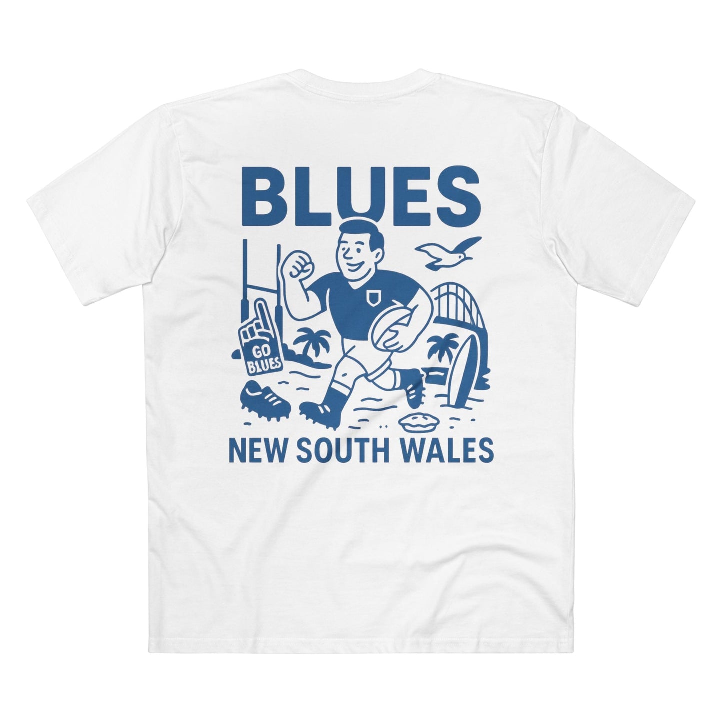 Blues Rugby League Tee - State of Origin Edition - VFtees