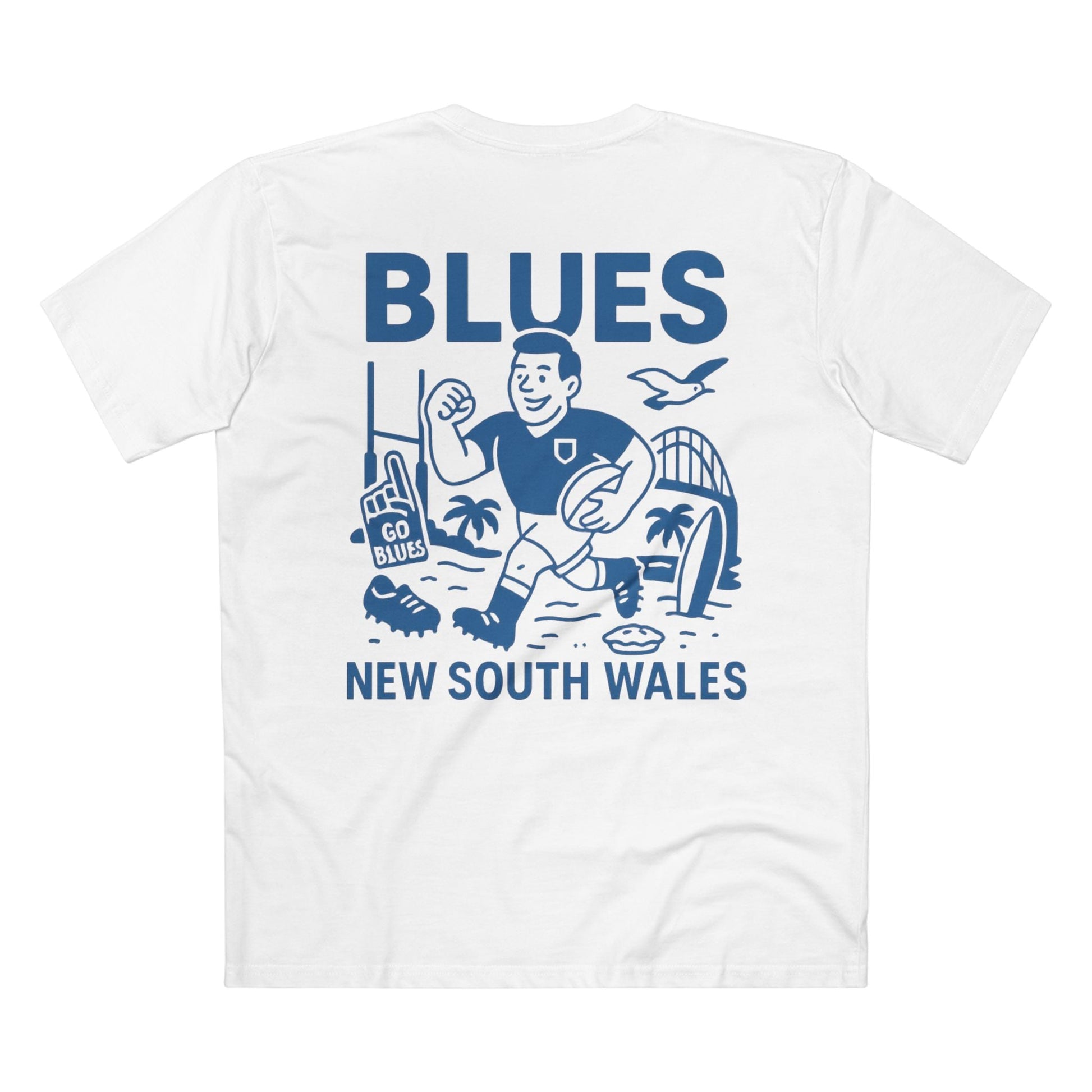 Blues Rugby League Tee - State of Origin Edition - VFtees