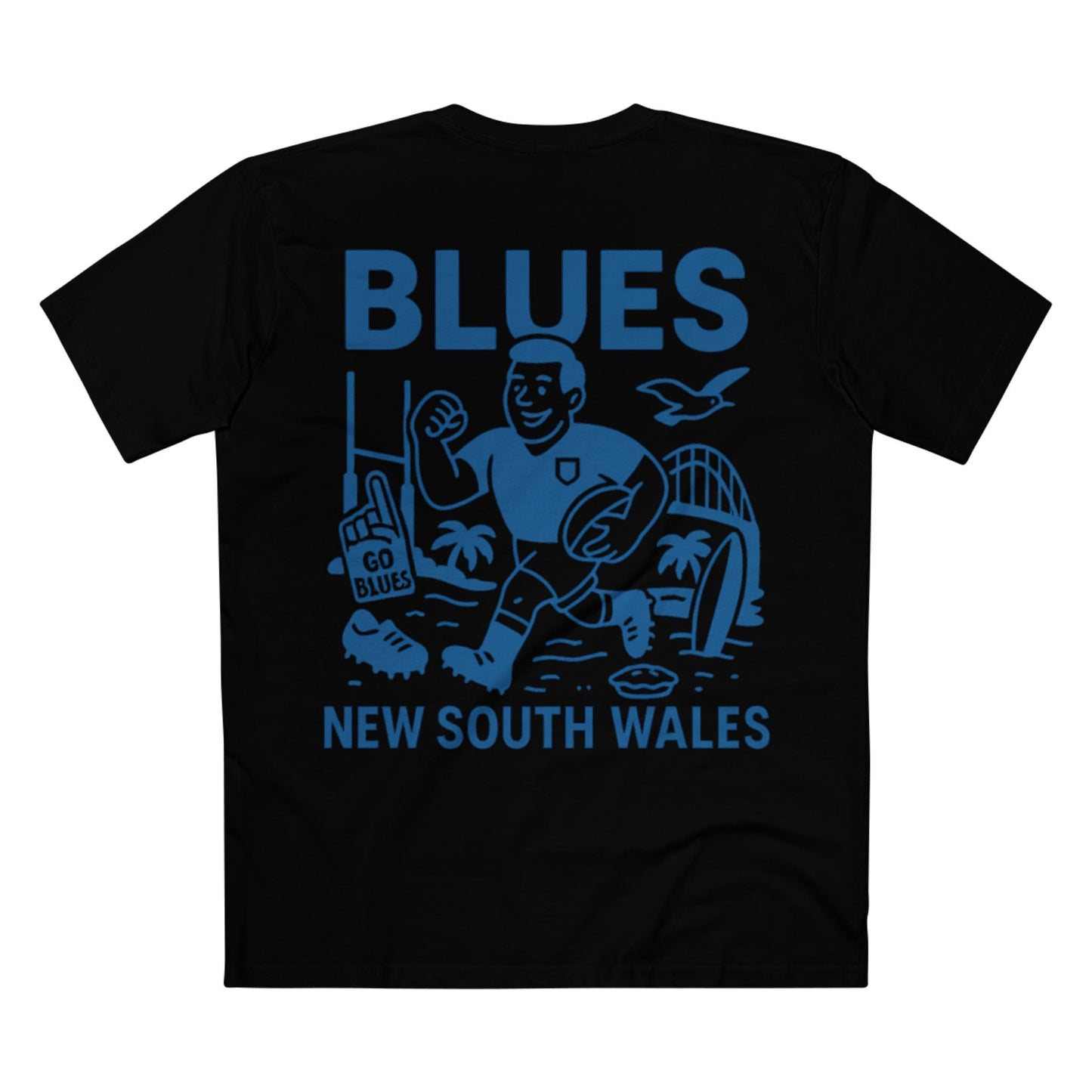 Blues Rugby League Tee - State of Origin Edition - VFtees