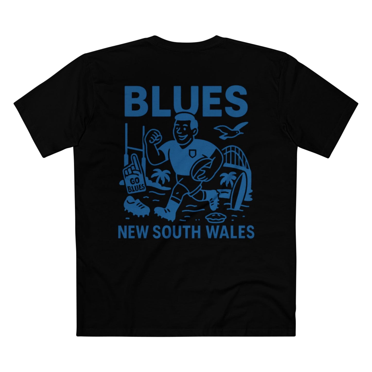 Blues Rugby League Tee - State of Origin Edition - VFtees