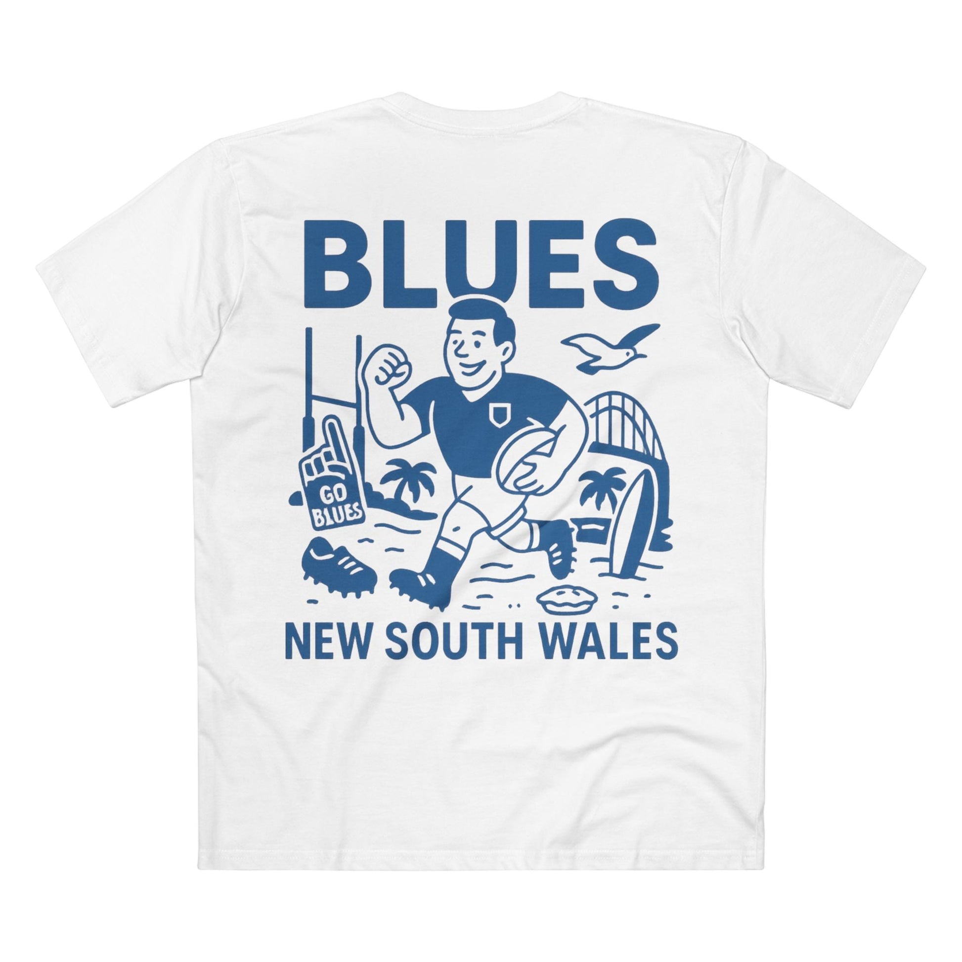 Blues Rugby League Tee - State of Origin Edition - VFtees