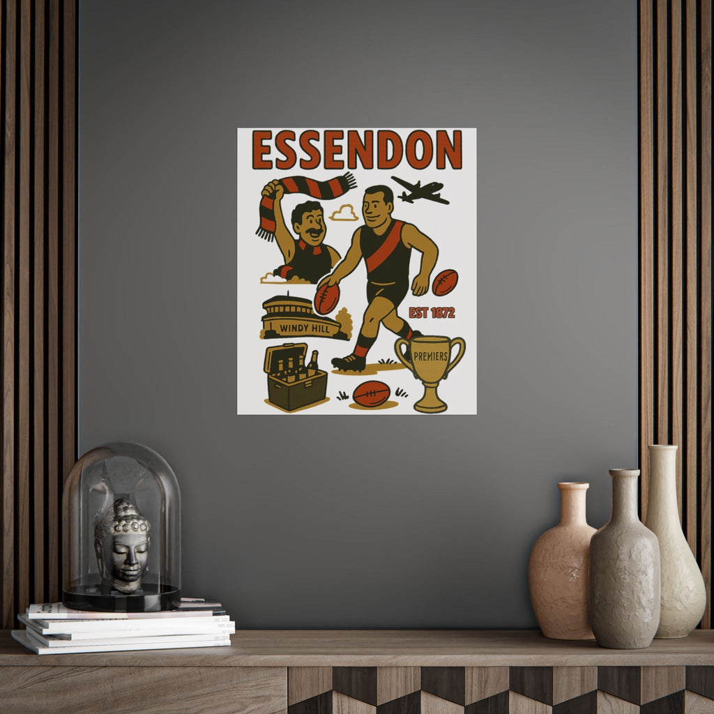 Bombers Vintage Wall Art (Limited Release) - VFtees