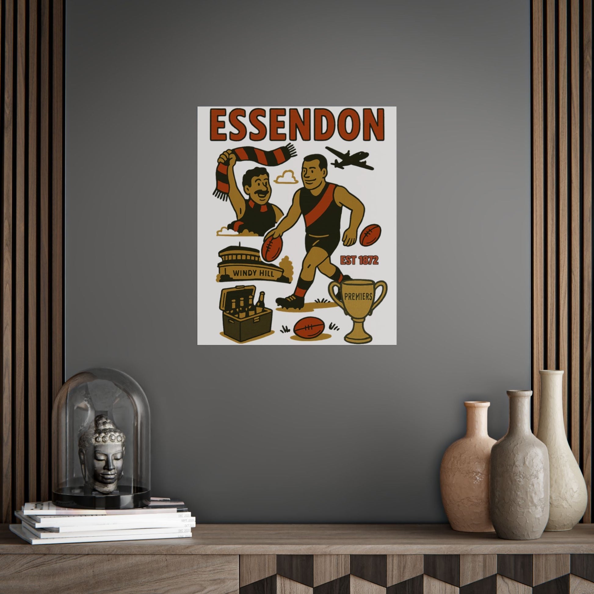 Bombers Vintage Wall Art (Limited Release) - VFtees