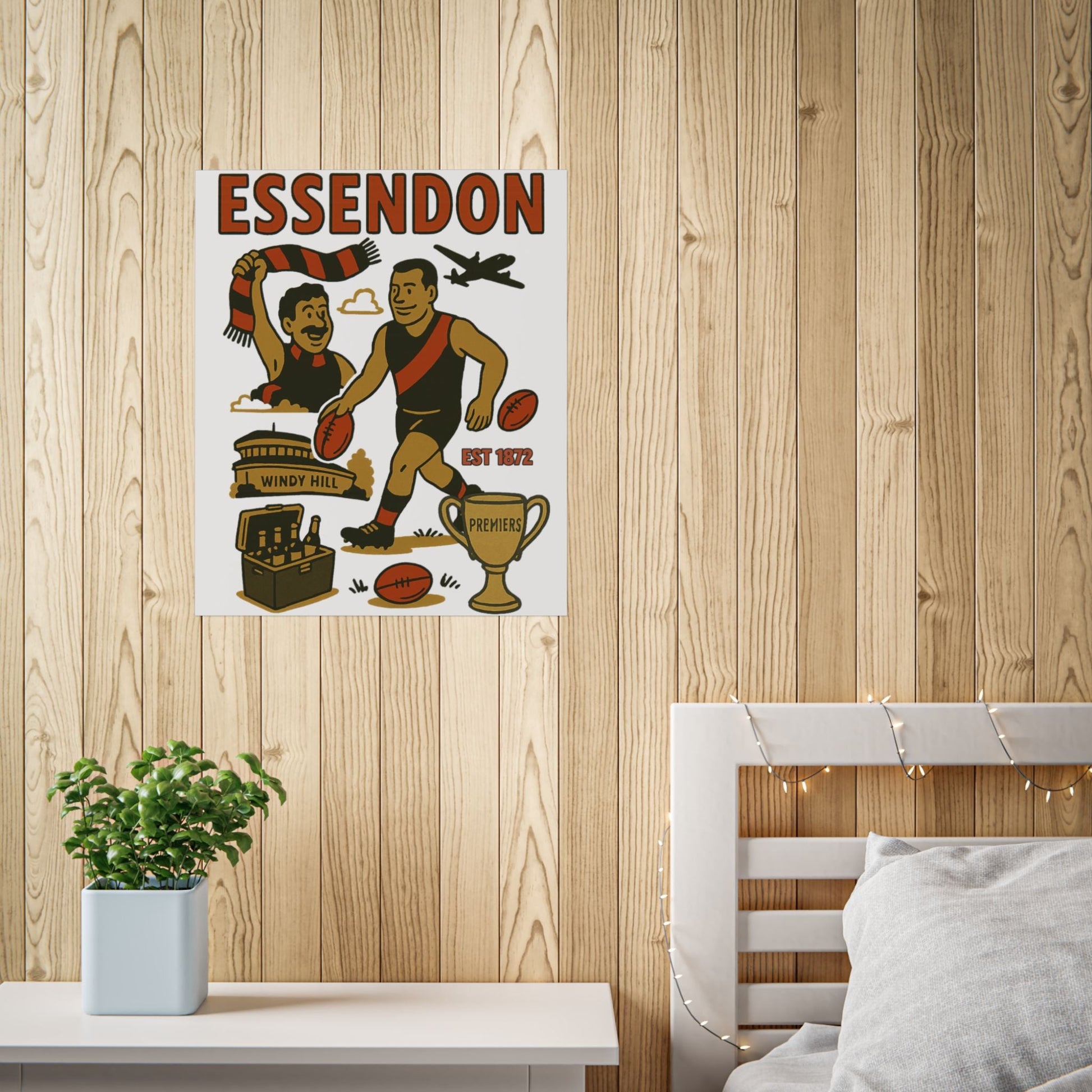 Bombers Vintage Wall Art (Limited Release) - VFtees
