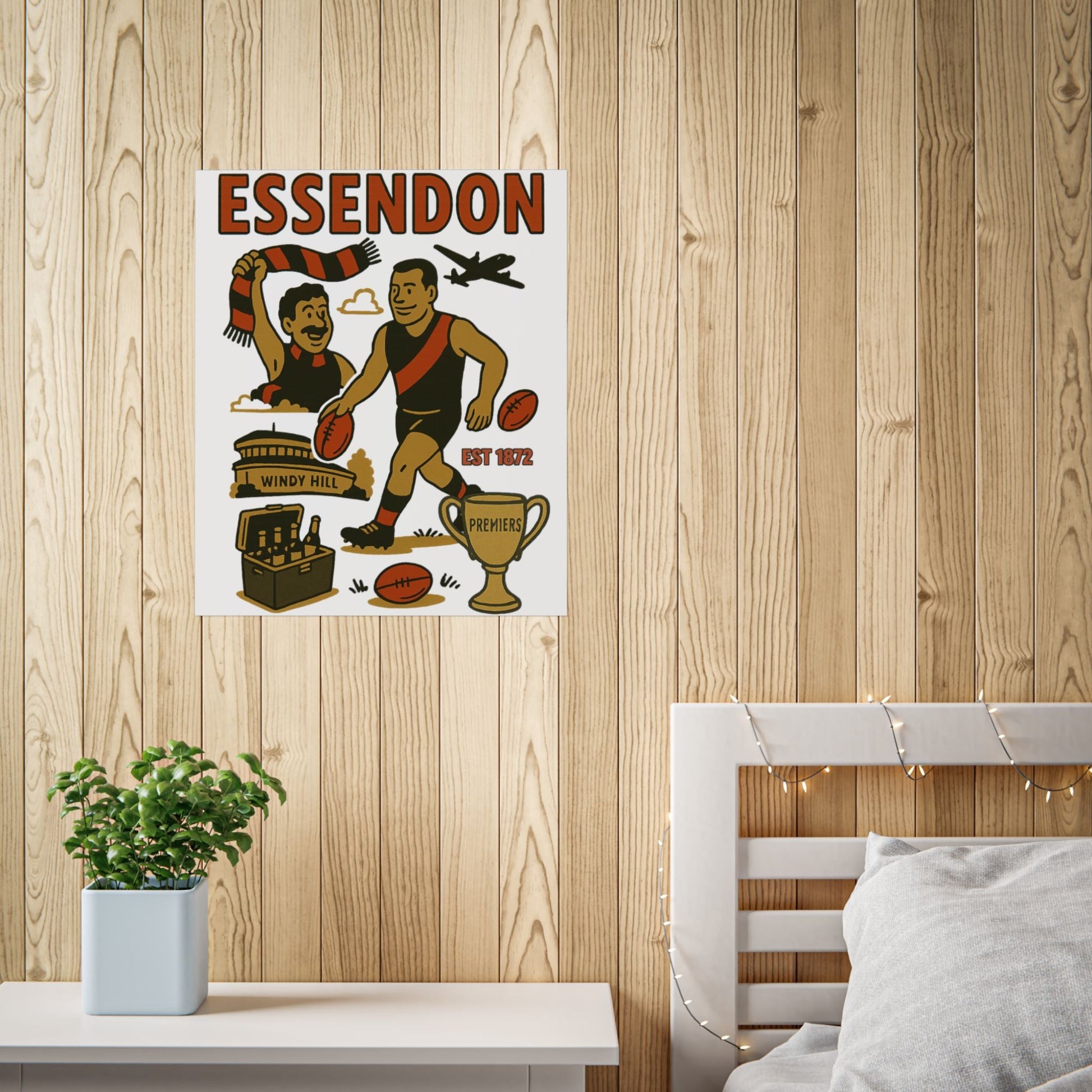 Bombers Vintage Wall Art (Limited Release) - VFtees
