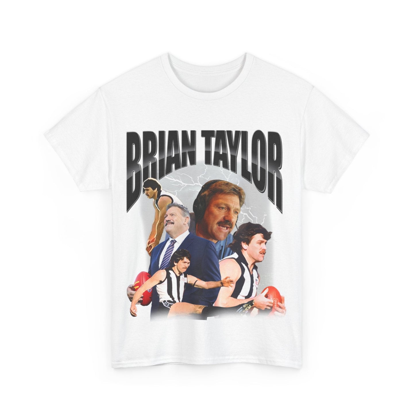 Brian Taylor 'Bristle' Vintage Footy Tee - VFtees