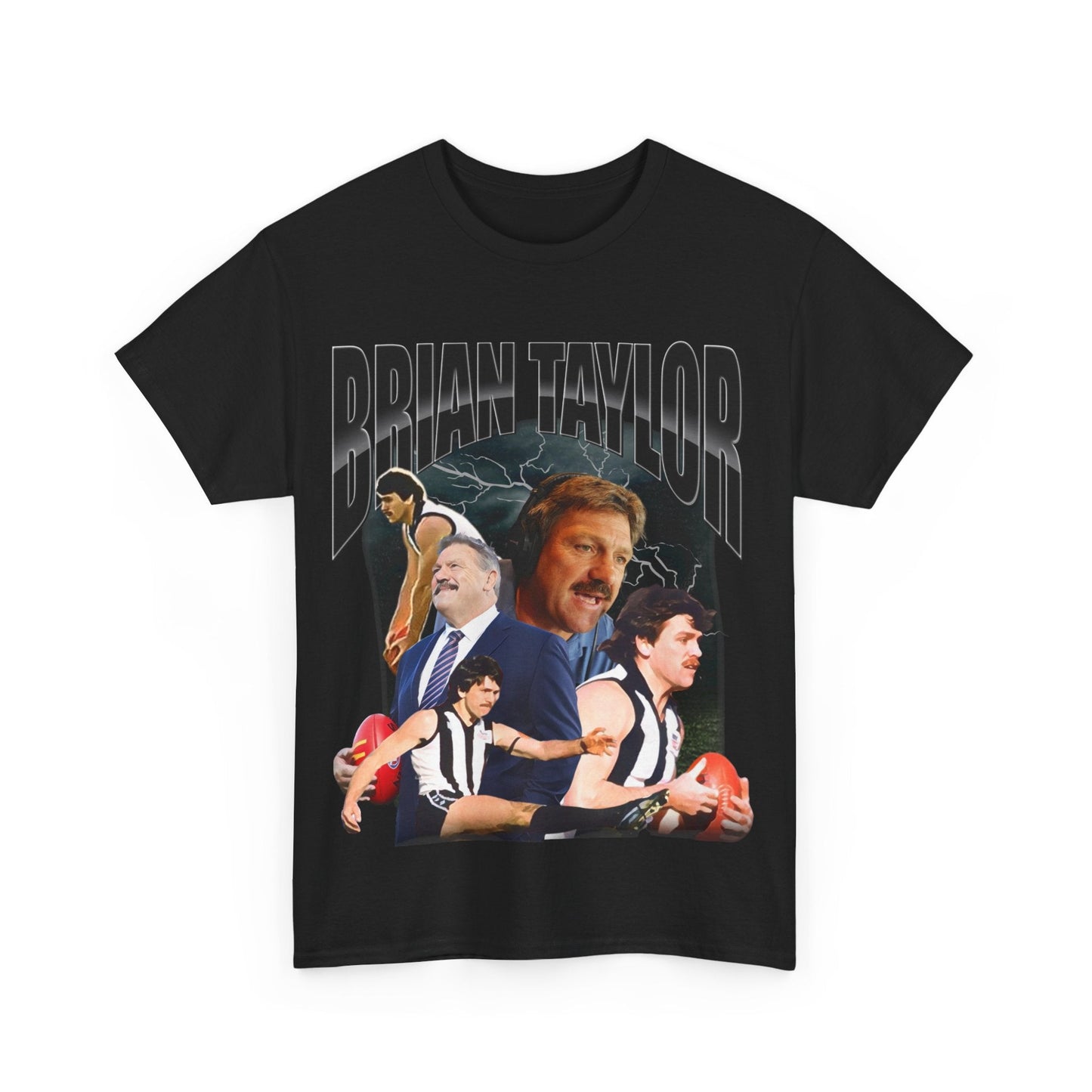 Brian Taylor 'Bristle' Vintage Footy Tee - VFtees