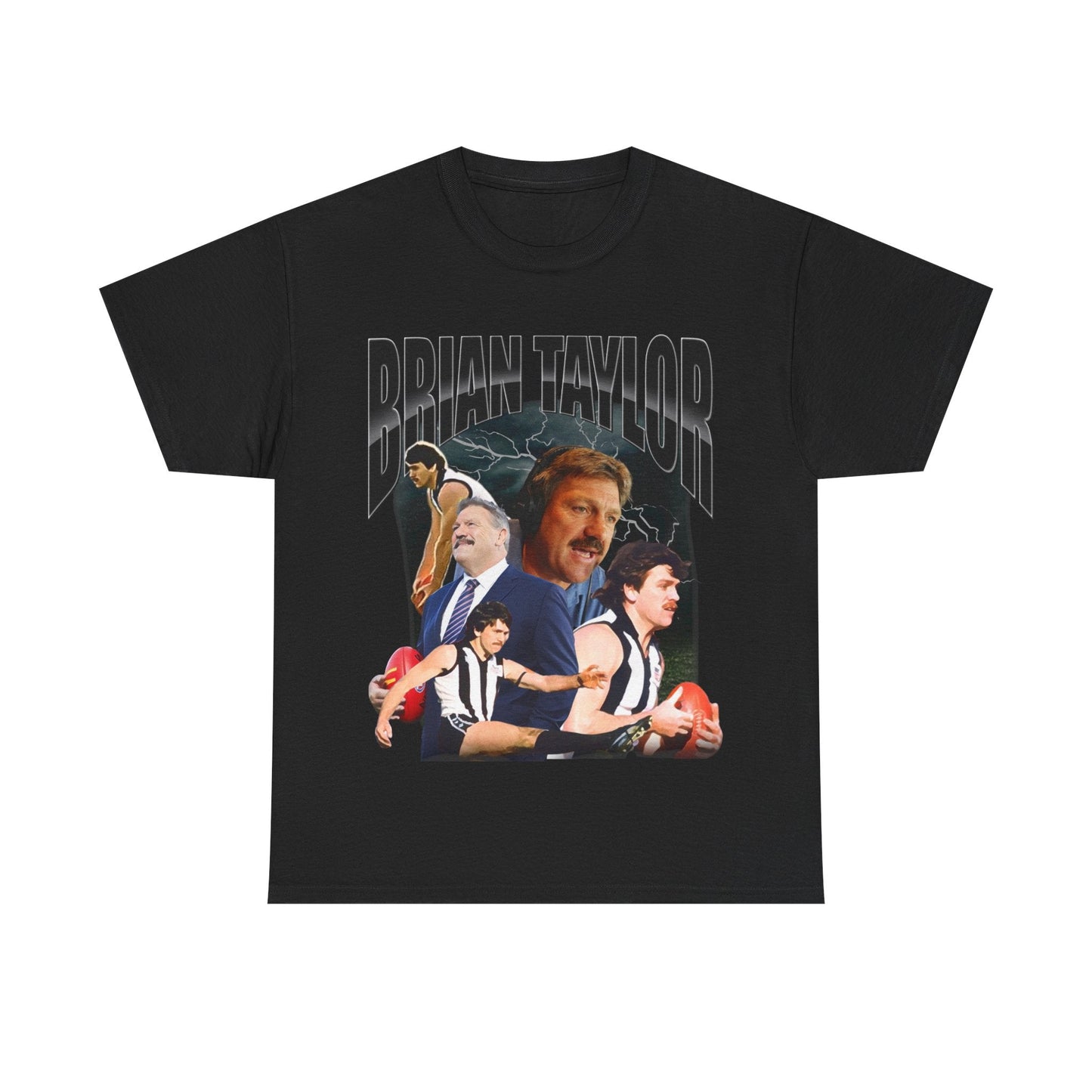 Brian Taylor 'Bristle' Vintage Footy Tee - VFtees