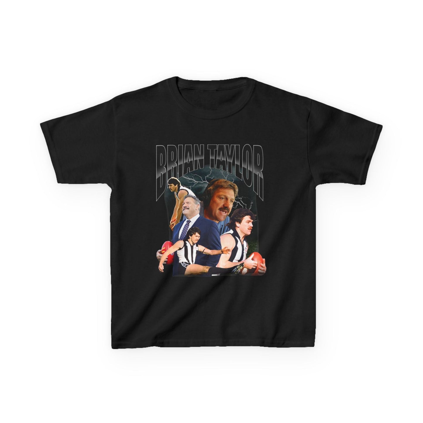 Brian Taylor 'Bristle' Vintage Footy Tee (Kids) - VFtees