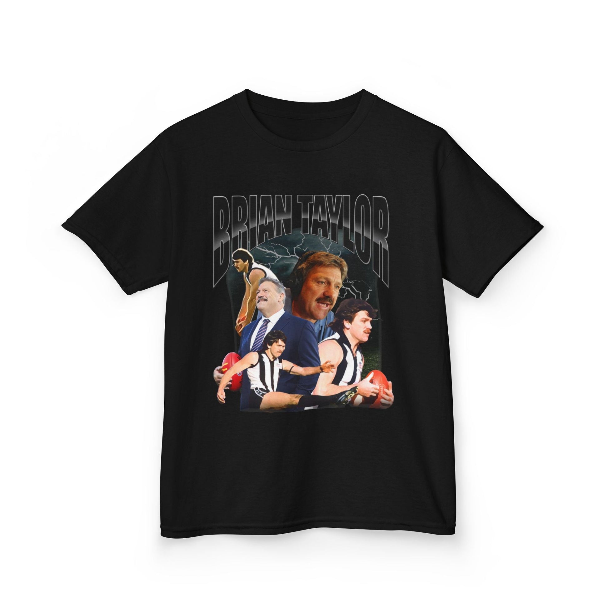 Brian Taylor 'Bristle' Vintage Footy Tee (Kids) - VFtees