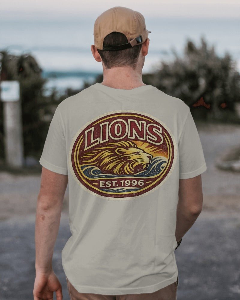 Brisbane Football Wave Tee - VFtees