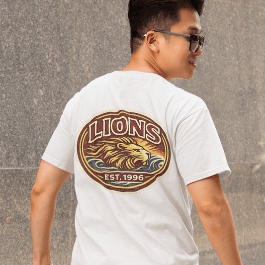 Brisbane Football Wave Tee - VFtees