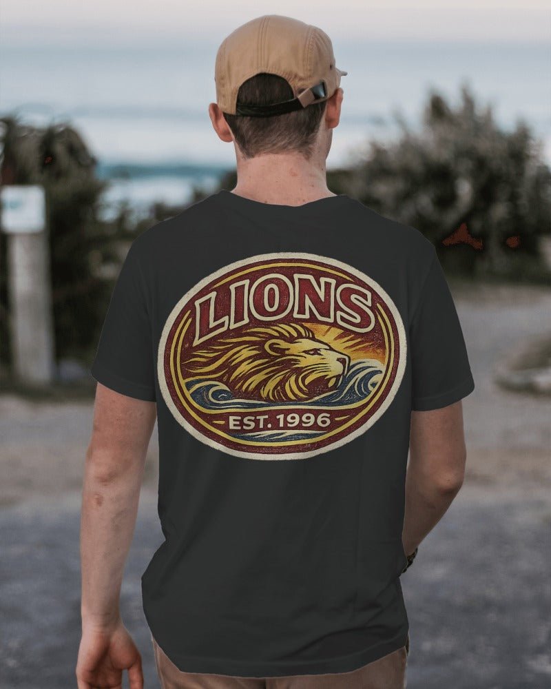 Brisbane Football Wave Tee - VFtees
