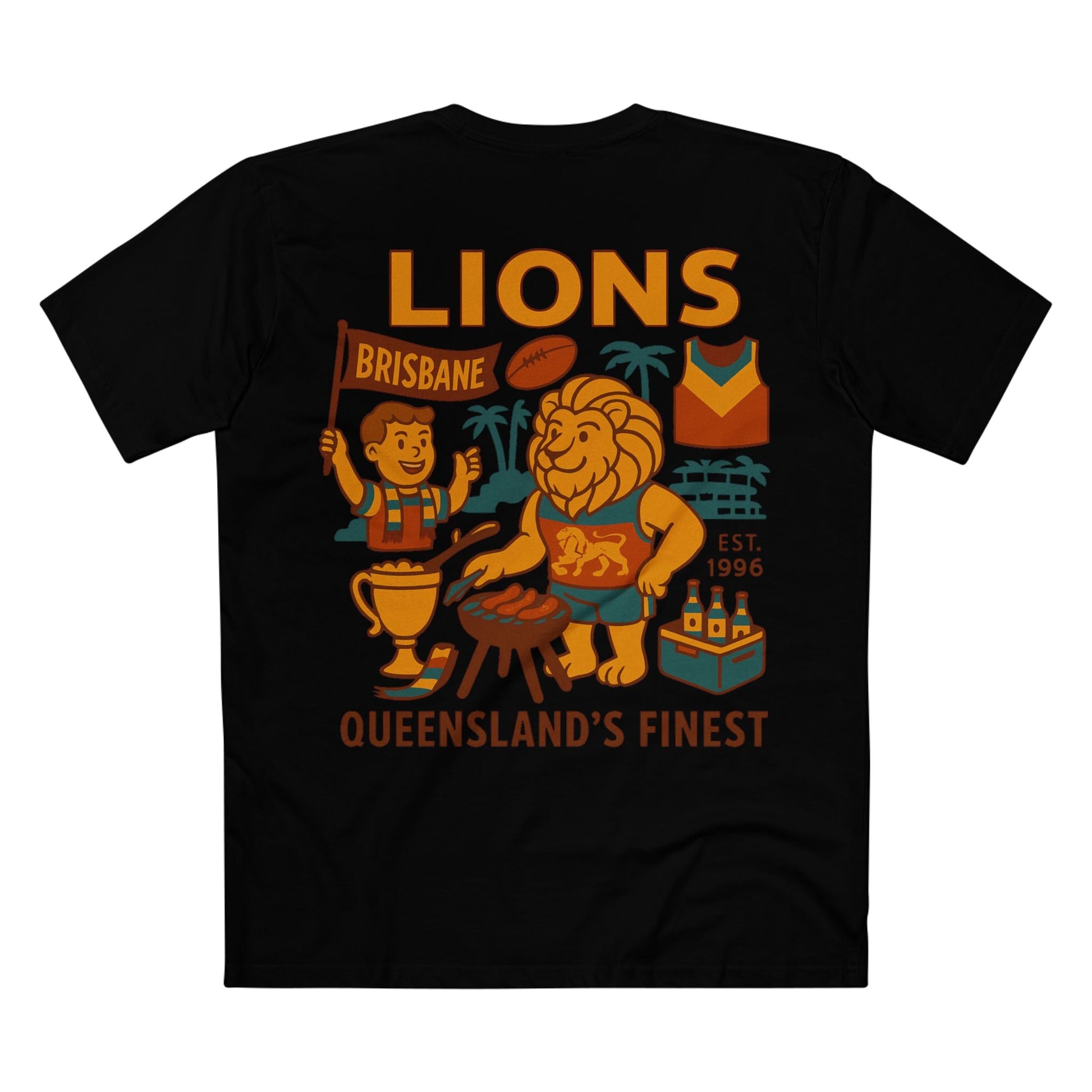 Brisbane Footy Tee - Lions Club Series - VFtees