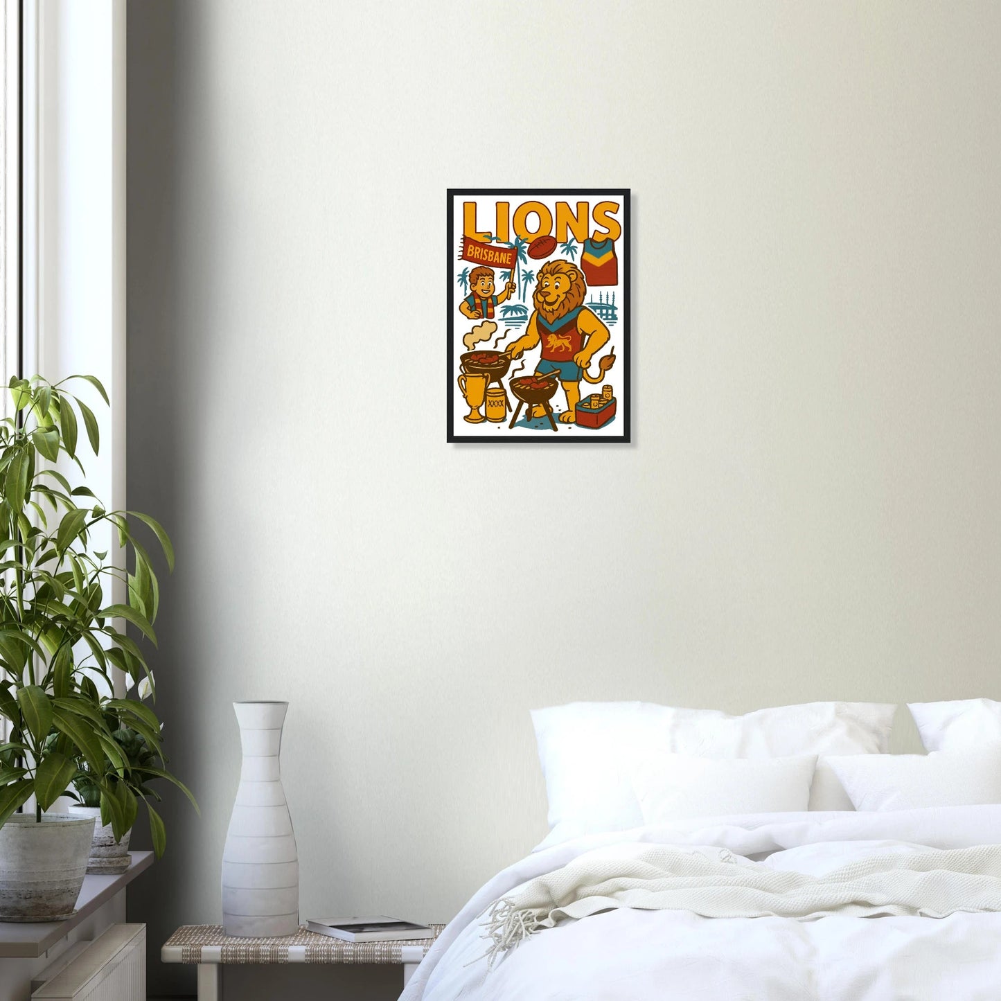 Brisbane Framed Wall Art - VFtees