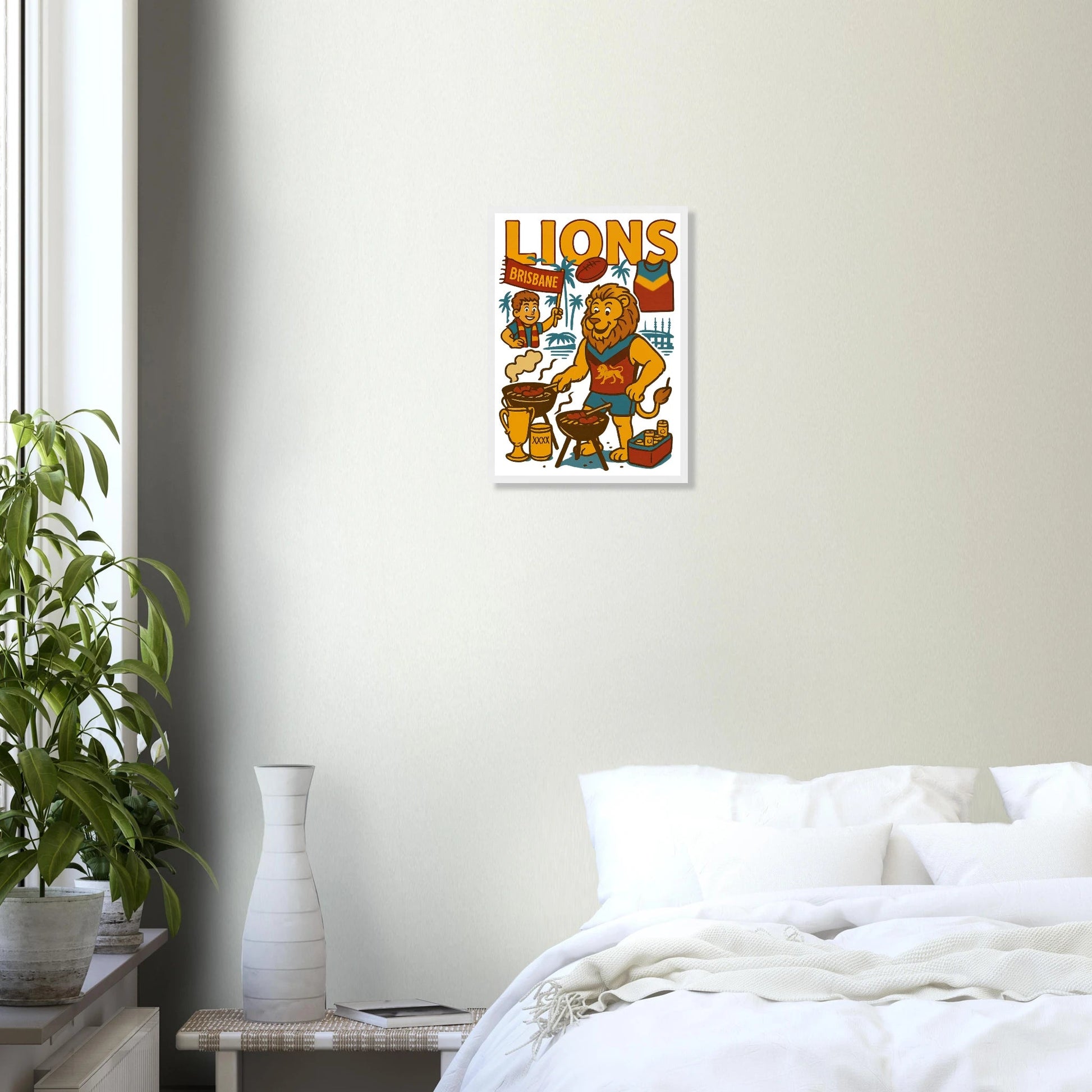 Brisbane Framed Wall Art - VFtees