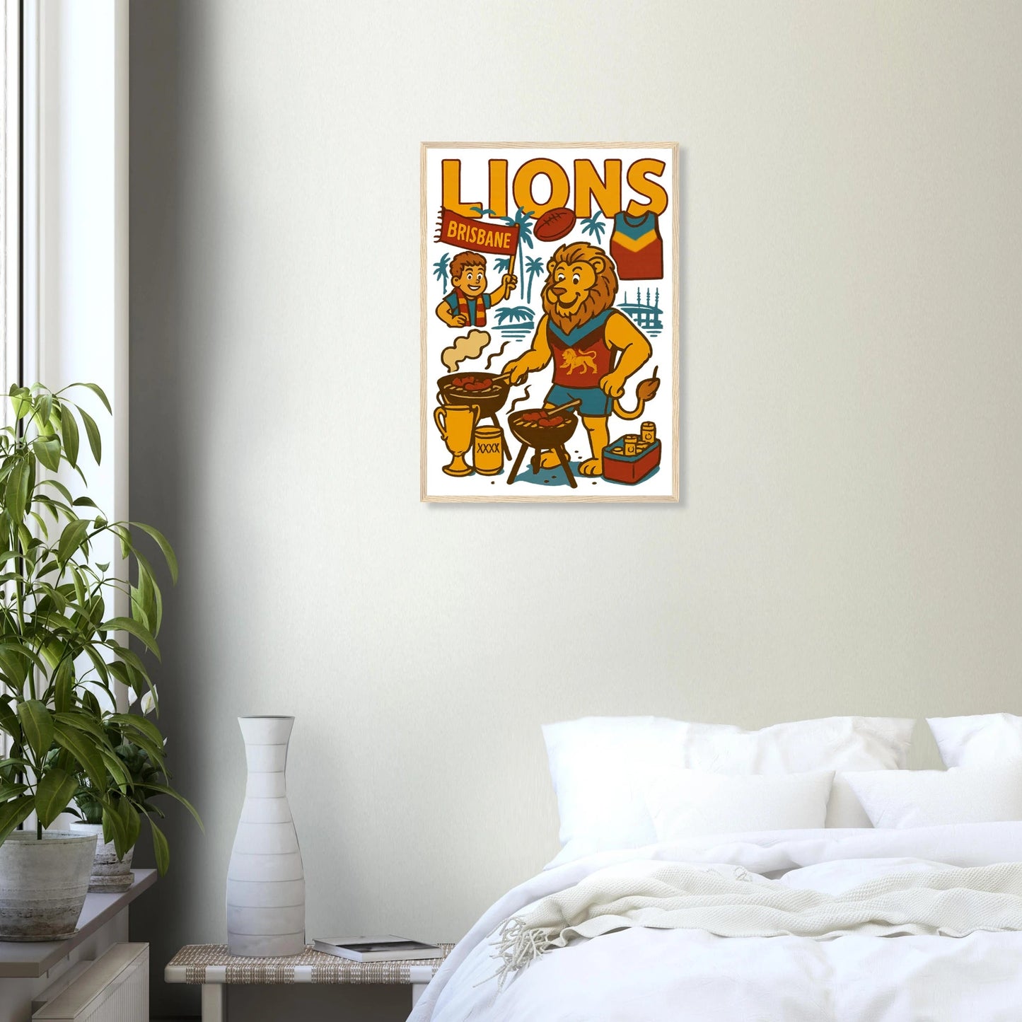 Brisbane Framed Wall Art - VFtees