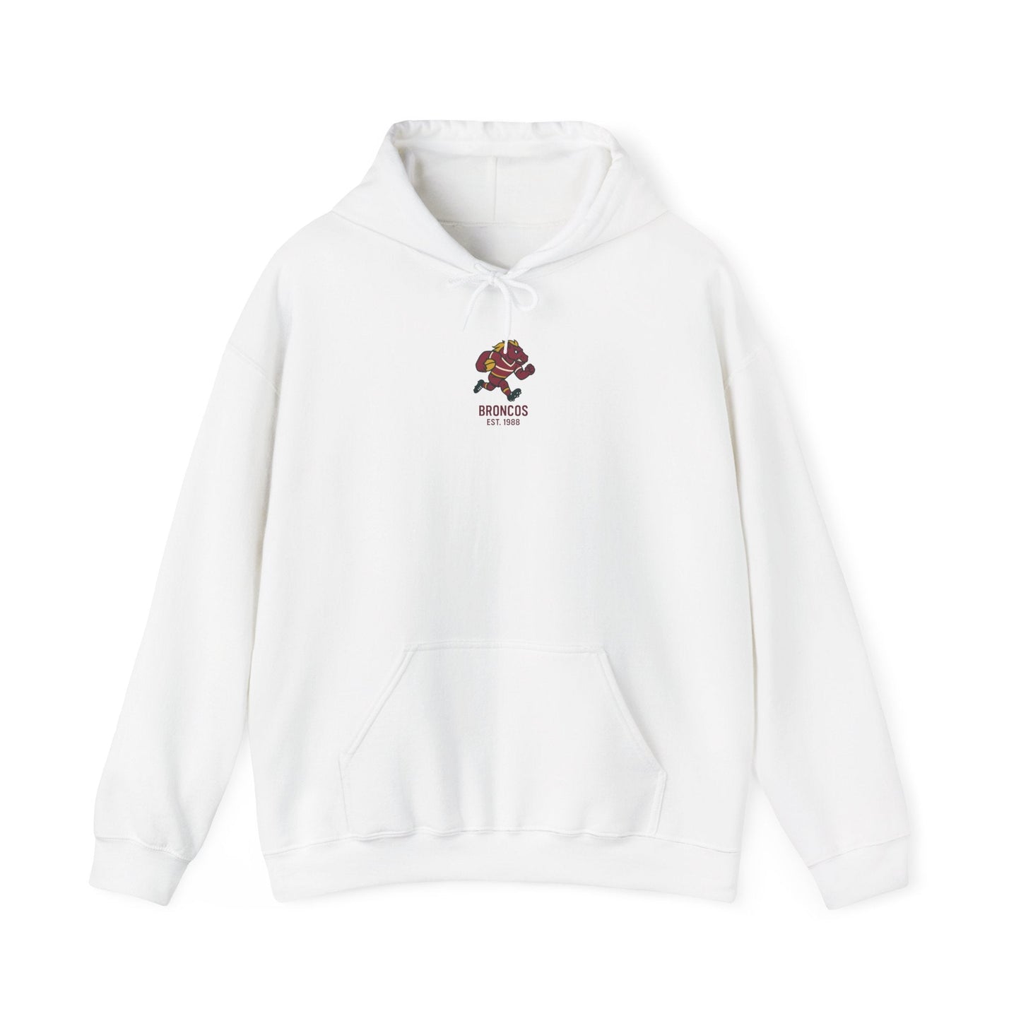 Brisbane Heritage Rugby League Hoodie - Broncos Edition - VFtees