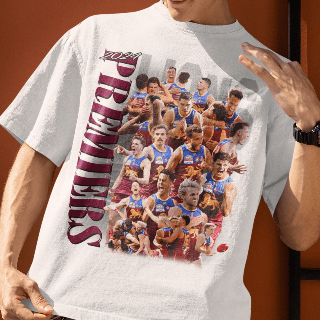 Brisbane Lions 2024 AFL Premiers Tee - VFtees