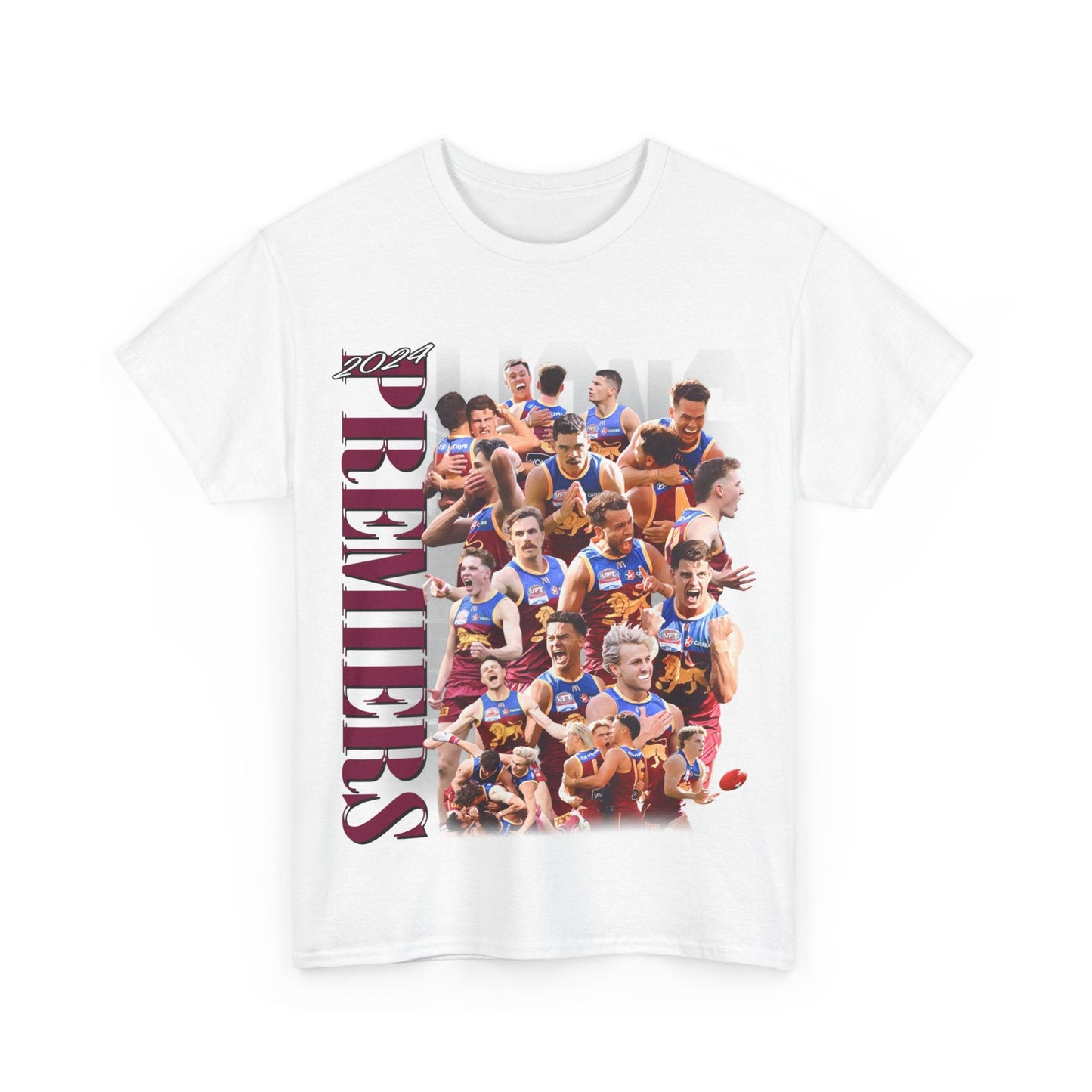 Brisbane Lions 2024 AFL Premiers Tee - VFtees