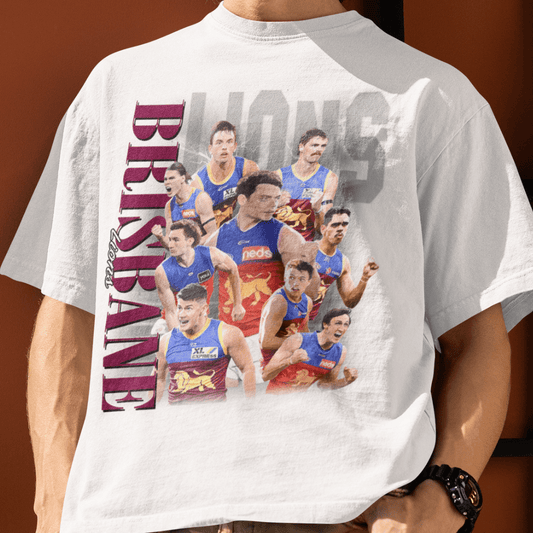Brisbane Lions AFL Graphic Tee - VFtees