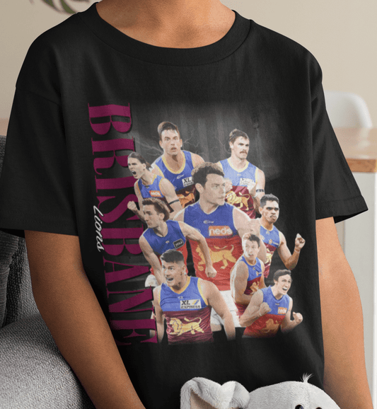 Brisbane Lions AFL Graphic Tee (Kids) - VFtees
